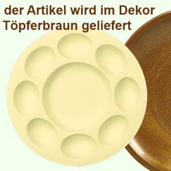 Eierteller braun