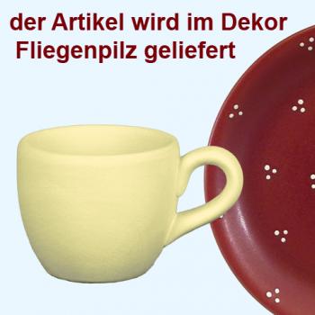 Espresso-Tasse Fliegenpilz