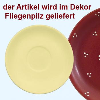 Espresso-Untertasse Fliegenpilz