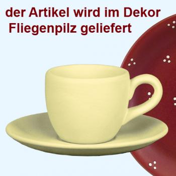 Espresso komplett Fliegenpilz