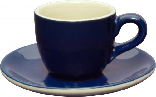 Espresso komplett glänzend blau