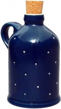 Flasche 0,5 blau 3 Punkt