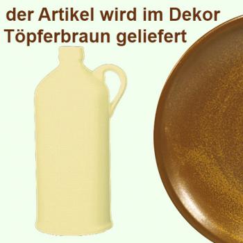 Flasche 0,5 braun