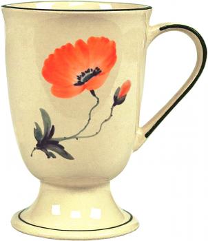 Fußtasse mit Schrift