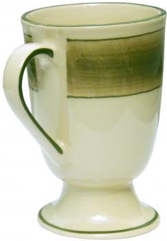 Fußtasse Dekor Margueritenblume