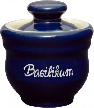 Gewürzdose I glänzend blau