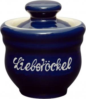 Gewürzdose I glänzend blau