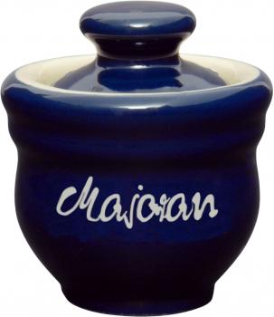 Gewürzdose I glänzend blau