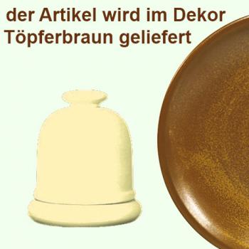 Gewürzdose II mit Haube braun