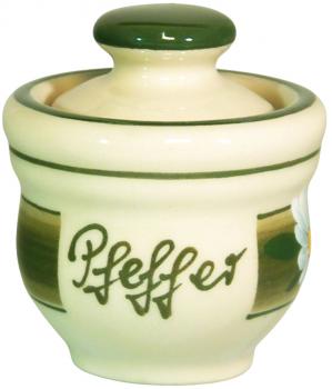 Gewürzdose I Dekor Margueritenblume