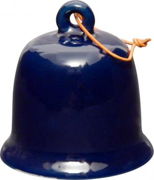 Glocke 5,0cm glänzend blau