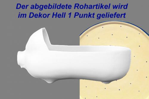 Hackepeterschwein groß hell 1 Punkt