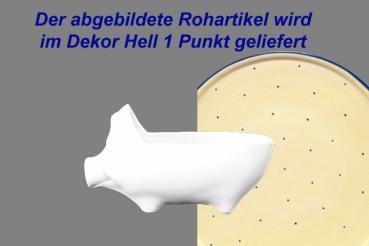 Hackepeterschwein hell 1 Punkt