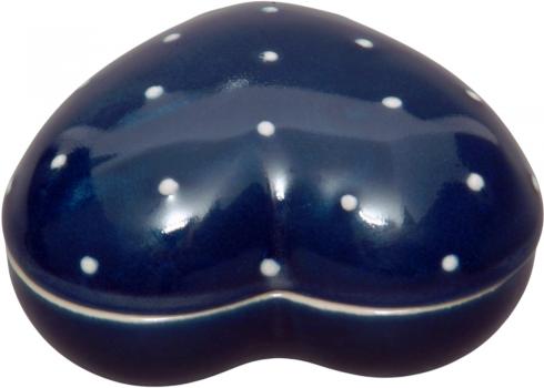 Herzdose blau 3 Punkt