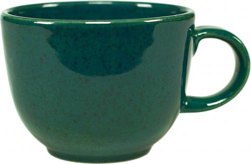 Jumbotasse grün Sprenkel