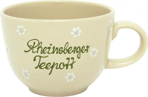 Jumbotasse mit Schrift (2 Zeilen)