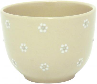 Jumbotasse mit Schrift Gänseblümchen 1 Zeile