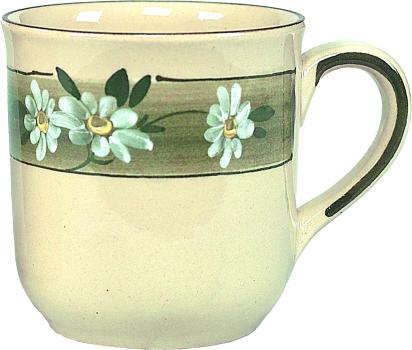 Kaffeebecher Dekor Margueritenblume