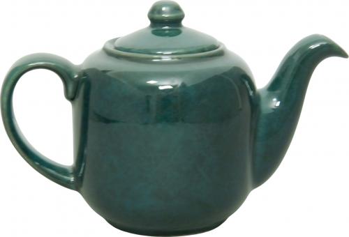 Kaffeekanne 1,3 Liter grün Sprenkel