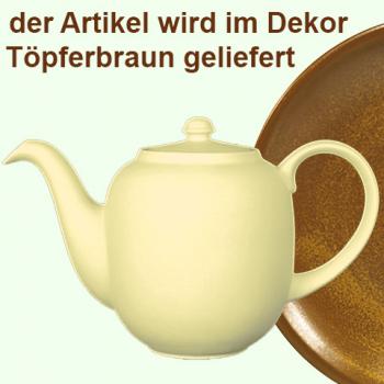 Kaffeekanne 1,3 Liter braun