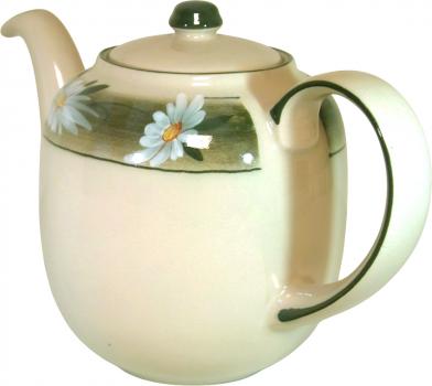 Kaffeekanne 0,9 l Dekor Margueritenblume