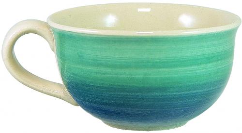 Kaffeeobertasse Aqua