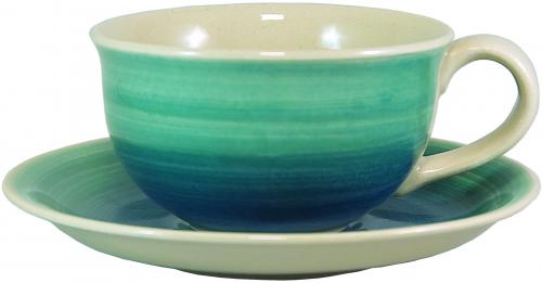 Kaffeeobertasse Aqua