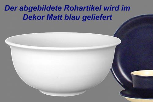 Kartoffelschüssel 24 matt blau
