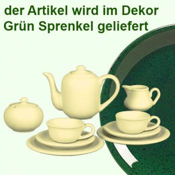 Kinderservice grün Sprenkel