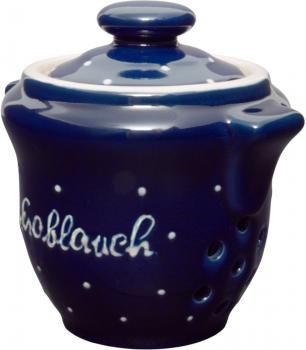 Knoblauchtopf blau 1 Punkt