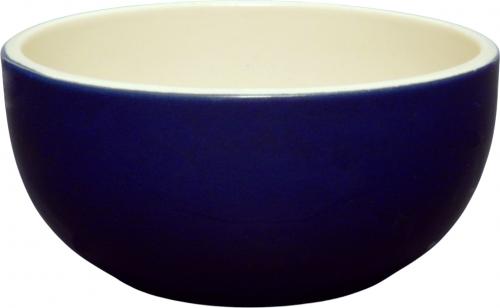 Kompottschale glänzend blau