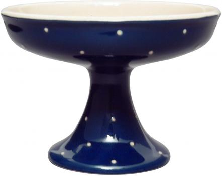 Konfektschale blau 1 Punkt