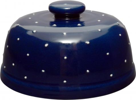 Käseglocke mit Platte 20 blau 1 Punkt