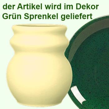 Löffeltopf grün Sprenkel