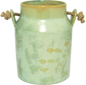 Milk can 23 cm Mint