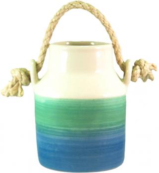 Milchkanne H 13 cm Aqua