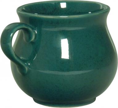 Mollytasse grün Sprenkel
