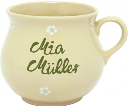 Molly Cup big 0,4 mit Schrift (2 Zeilen)