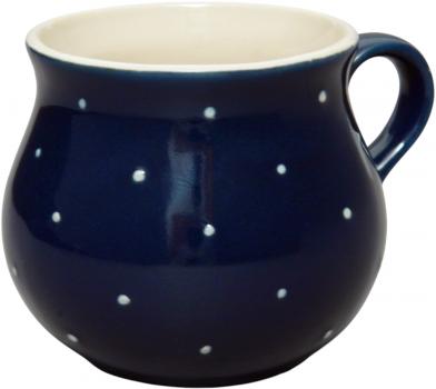 Molly Cup big 0,4 mit Schrift (2 Zeilen) blue 1 point