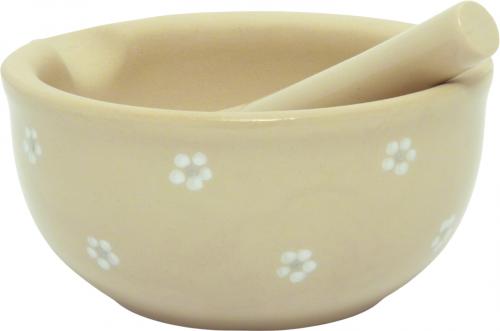 Mörser Gänseblümchen