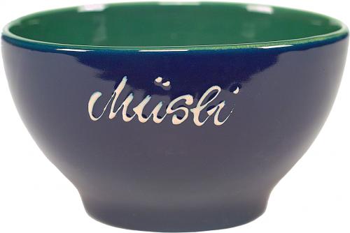 Müslischale 13 mit Schrift (1 Zeile) Uta