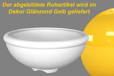 Obstwäscher glänzend gelb