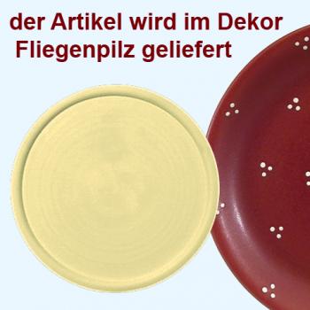 Platte 20 rund Fliegenpilz