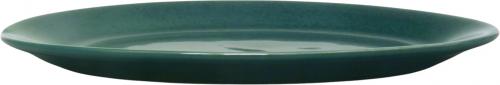Platte 29 oval grün Sprenkel