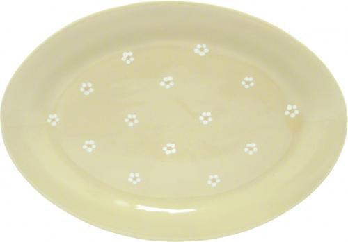 Plate 29 Oval Gänseblümchen