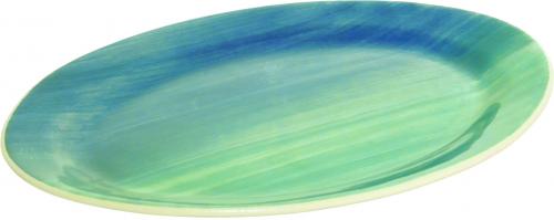Platte 29 oval Aqua