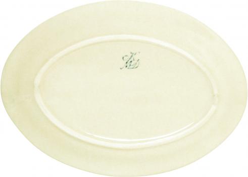 Platte 29 oval Aqua