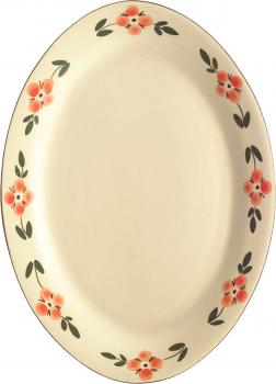 Platte 29 oval Wilde Rose