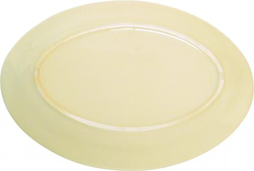 Platte 29 oval Dekor Margueritenblume