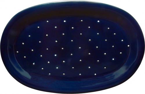 Plate 37 Oval Blue 1 point